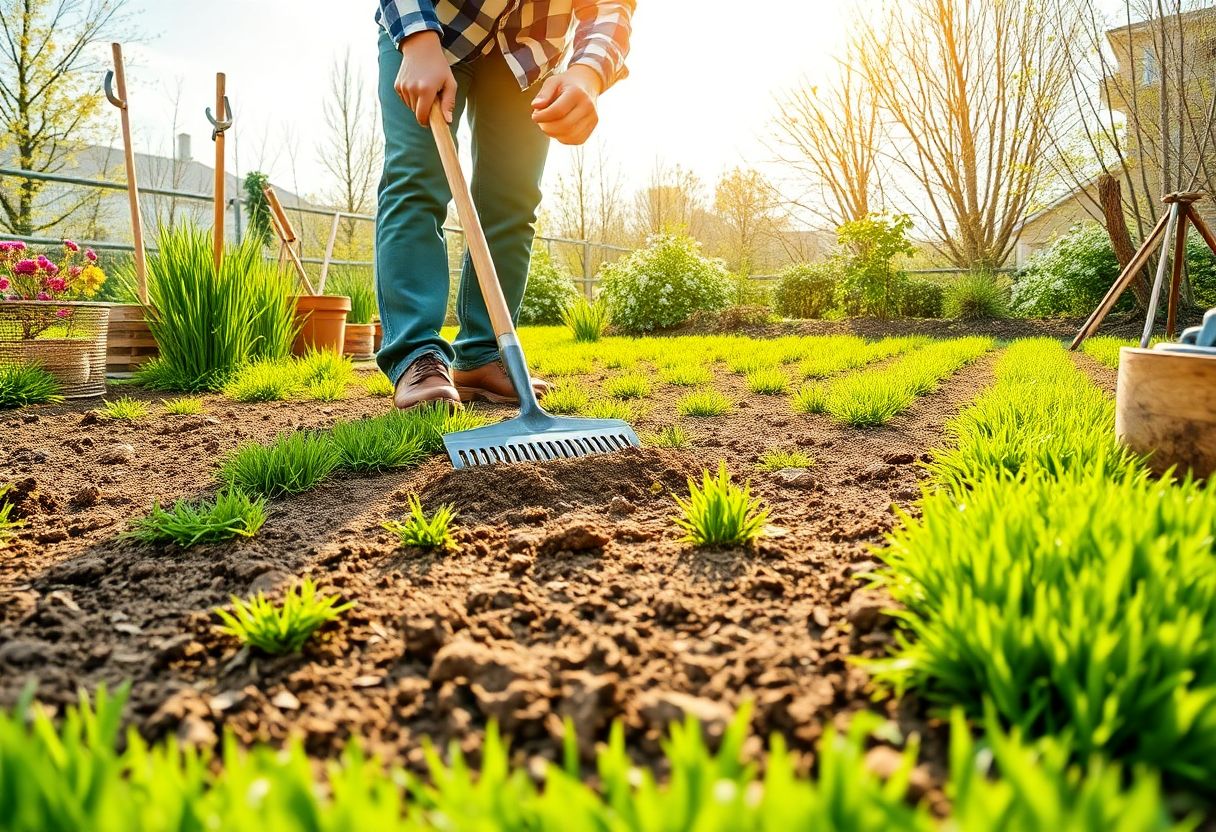 Brief SEO semer un gazon sans rouleau